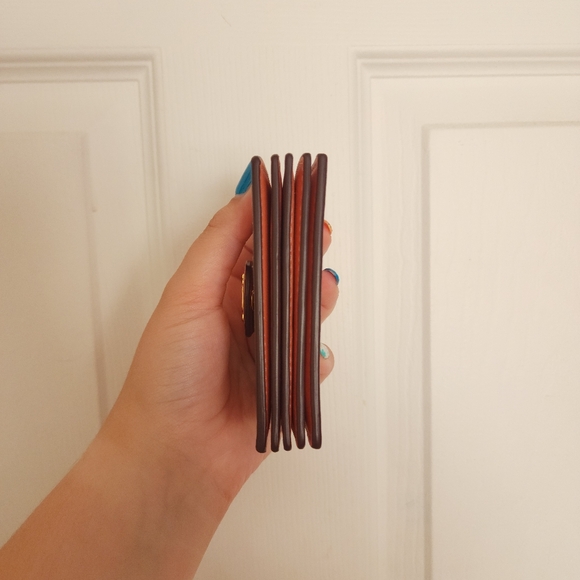 Coach Pink Butterfly Floral Nolita 19 and Card Holder - Picture 13 of 15